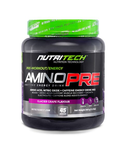 Nutritech Amino Pre Glacier Grape 540g