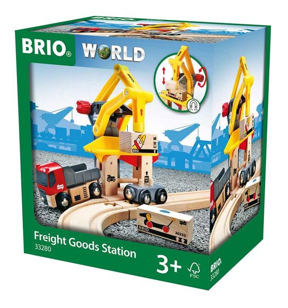 BRIO Freight Goods Station 33280