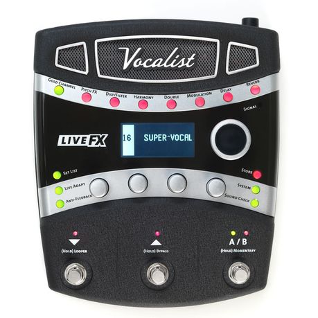 Digitech Live Fx Performance Vocal Effects Processor Digitech Live Fx Performance Vocal Effects Processor