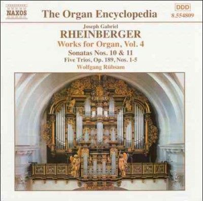 Wolfgang Rubsam - Rheinberger: Sonatas Nos. 10 And 11 (CD)