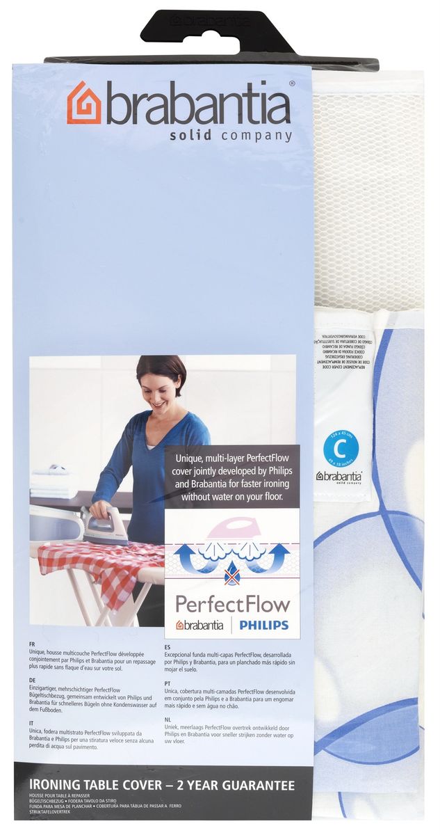 Brabantia Perfect Flow Bubbles Ironing Board Cover Shop Today. Get it Tomorrow!