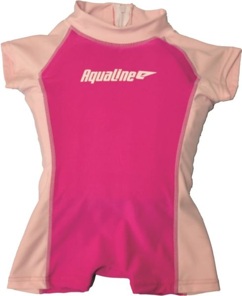 Aqualine - Girls Float Suit Pink - (Size: 5-6 years)