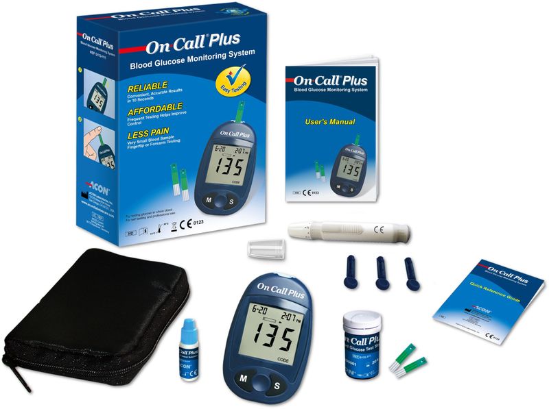 Acon On Call Plus Glucose Meter Kit