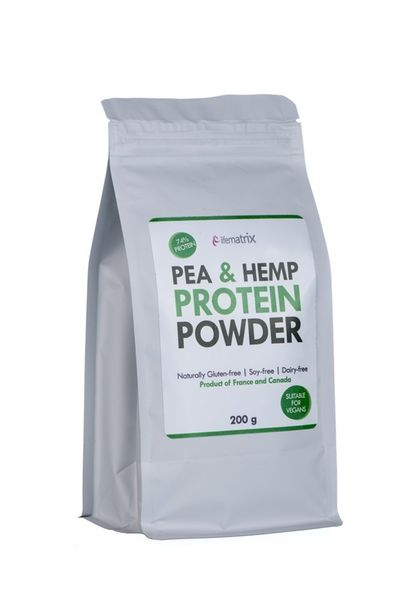 Lifematrix Pea And Hemp Protein Powder - 200g