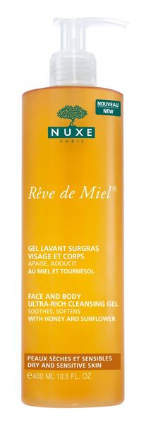 Nuxe RÃªve De Miel Ultra-Rich Cleansing Gel For Face &amp; Body