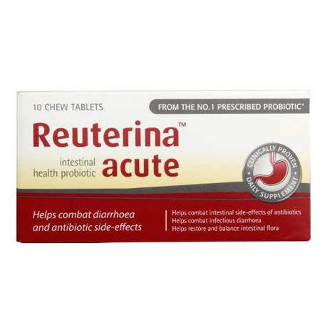 Reuterina Chew Tablets Acute 10 S Buy Online In South Africa Takealot Com