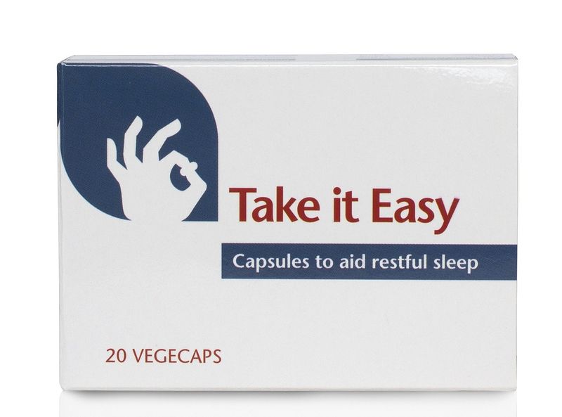 Take It Easy Capsules Aid Restful Sleep - 20's