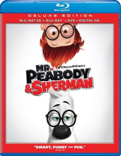 Mr. Peabody &amp; Sherman 3d - (Region A Import Blu-ray Disc)
