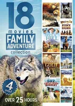 18 Movies Family Adventure Collection - (Region 1 Import DVD)