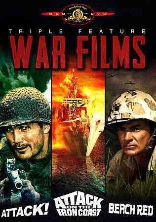 Attack/Attack on The Iron Coast/Beach - (Region 1 Import DVD)