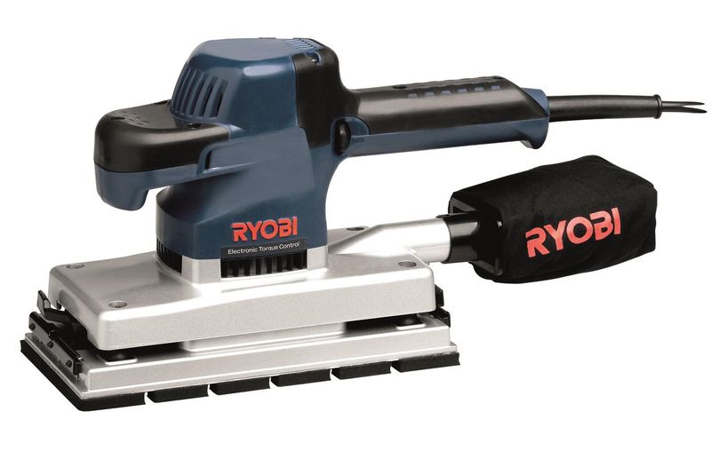 Ryobi - Orbital Sander 1/2 Sheet 240 Watt Electronic Torque Control