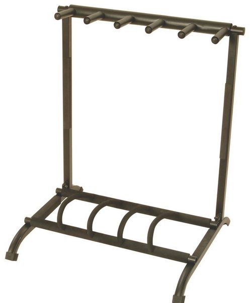 On Stage GS7561 5-Space Foldable Multi Guitar Stand