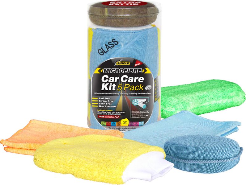 Shield - MicroFibre Car Care Kit