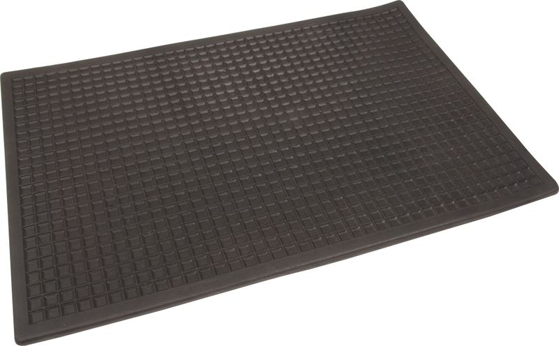 Moto Quip - Black Rubber Mat 35cm x 1cm x 50cm