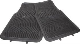 MotoQuip 4x4 Heavy Duty Rubber Mat Front Seat