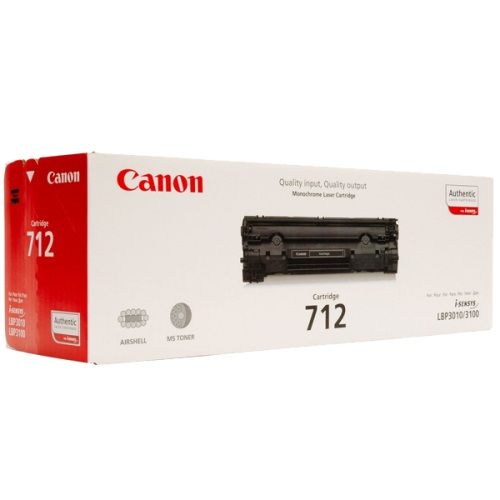 Original Canon 712 Black Toner Cartridge