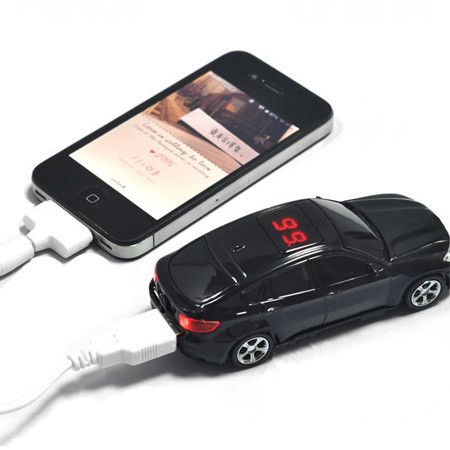 Tangled Car Power Bank 5200 mAH - White