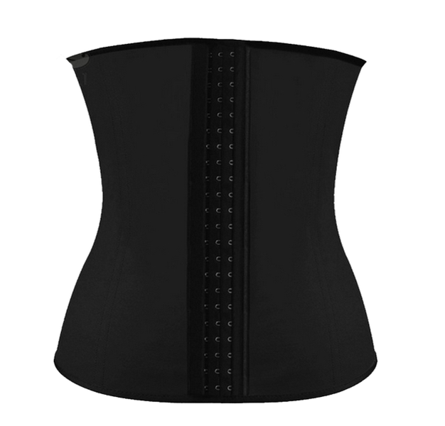 Waisted Black Latex Trainer