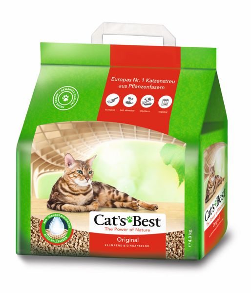 Cat's Best - Original 4.3Kg/ 10L clumping ECO cat litter
