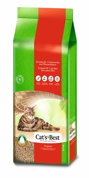 Cat's Best - Original 17.2Kg/ 40L Clumping ECO Cat Litter