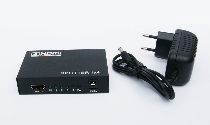 Ultra Link HDMI 4 Way Splitter