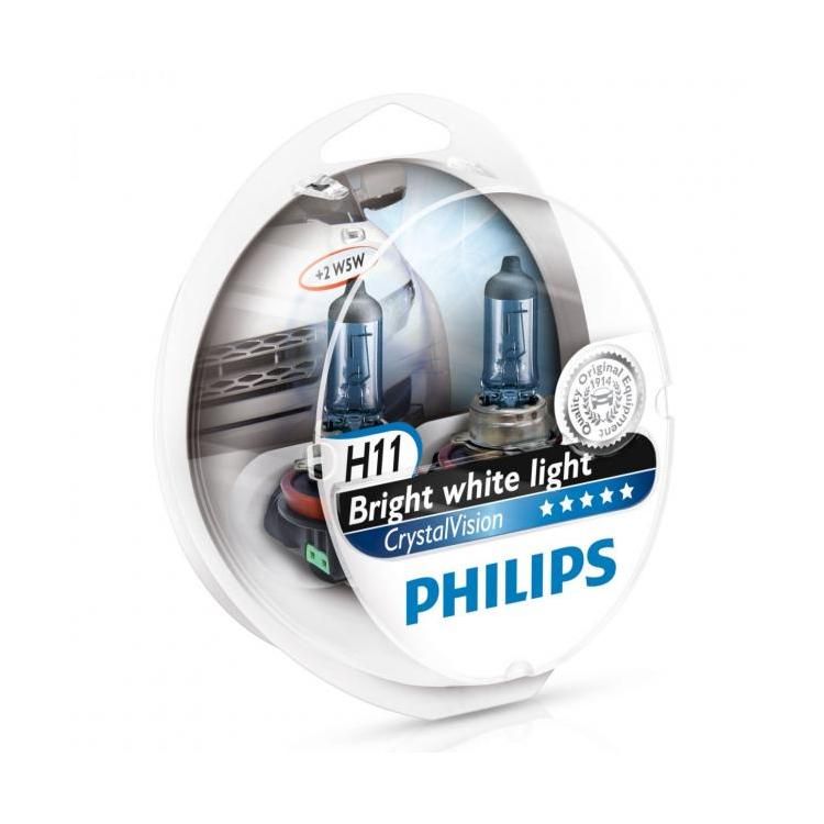 Philips H11 55w Crystal Vision Headlight Bulbs Shop Today. Get it