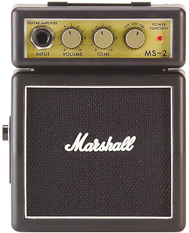 Marshall MS2W 1-Watt Battery Powered Micro Amp - Black | Buy Online In ...