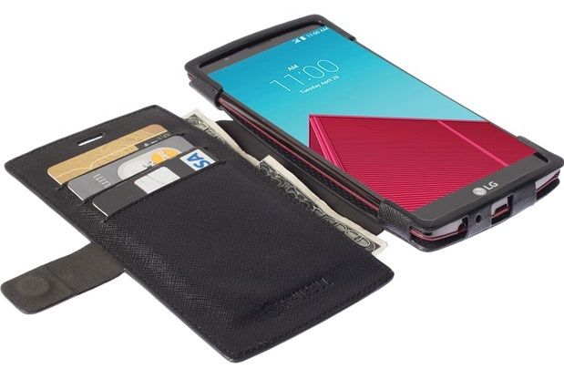 KRUSELL Malmo FlipWallet for LG G4 - Black