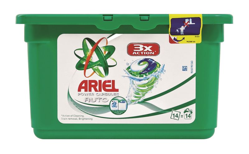 Ariel Power Auto Capsules 14's