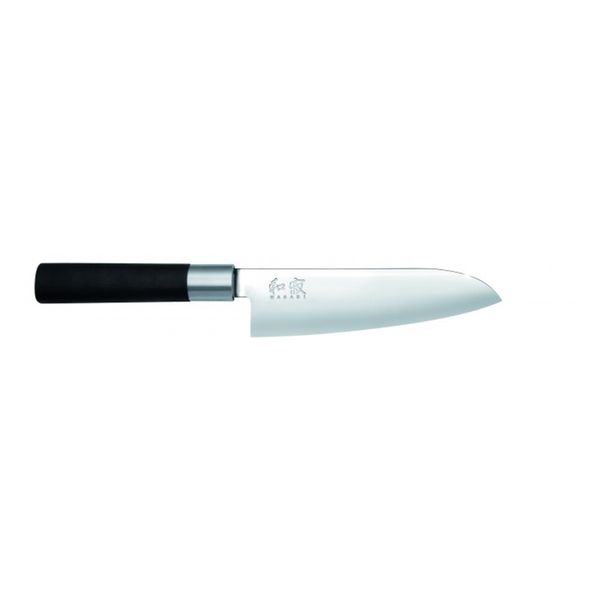 Kai Shun Wasabi Black Santoku Knife 165mm - Japanese Handcrafted