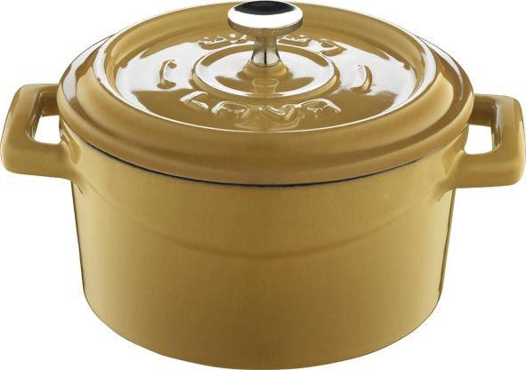 Lava Mini Round 10cm Casserole Trendy - Yellow