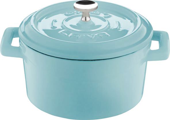 Lava Mini Round 10cm Casserole Trendy - Turquoise
