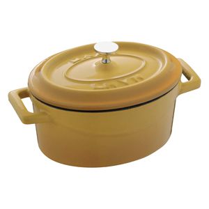 Lava Mini 0.42 Litre Oval Casserole - Yellow
