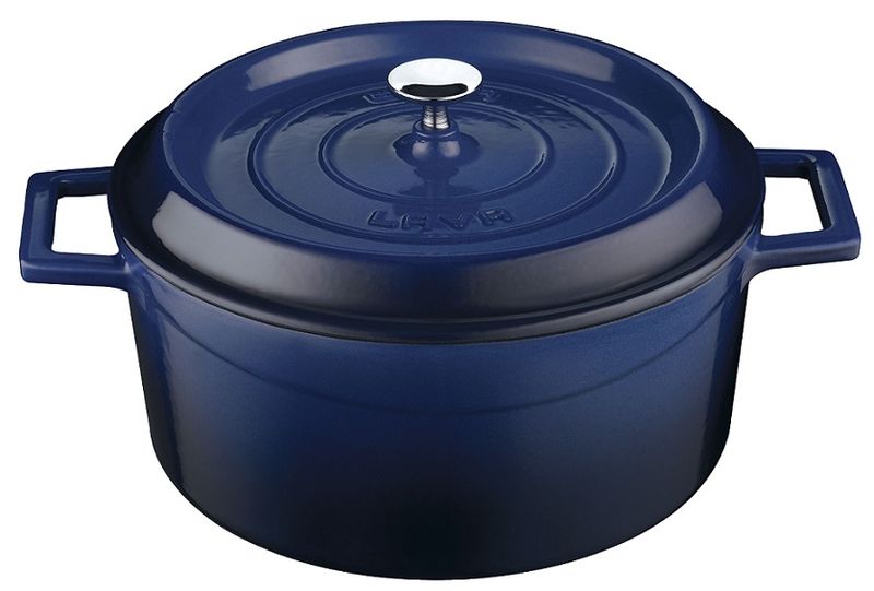 Lava 4.5 Litre Round Casserole - Red