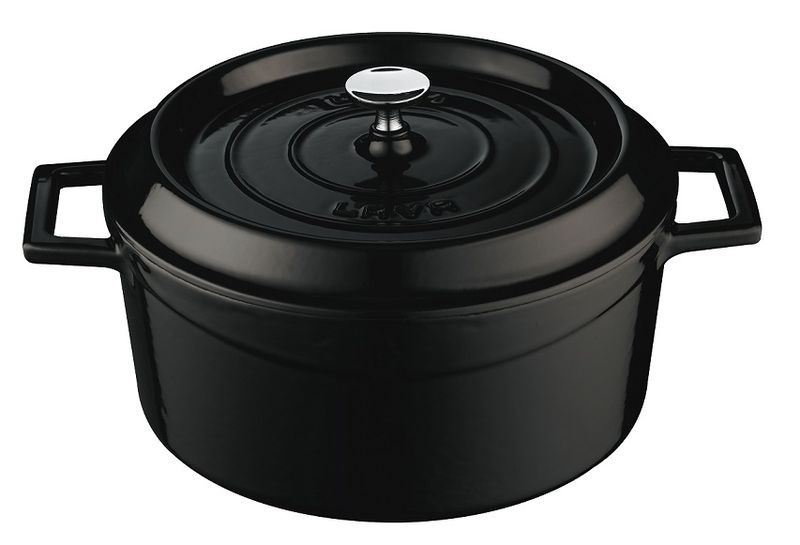 Lava 4.5 Litre Round Casserole - Red