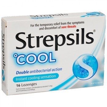 Strepsils Coolmint Throat Lozenges - 16