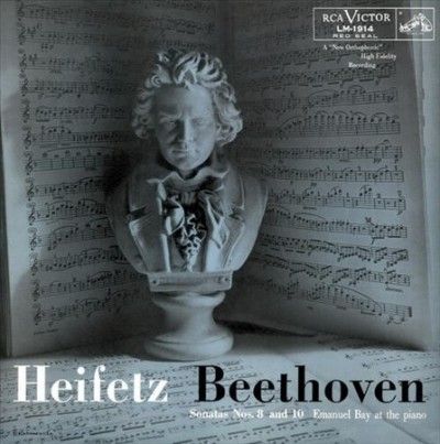 Jascha Heifetz - Beethoven: Sonatas Nos 8 And 10 (Vinyl)