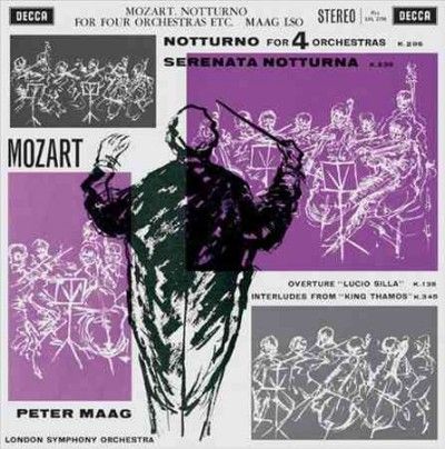 Peter Maag - Mozart: Notturno For Four Orchestras (Vinyl)