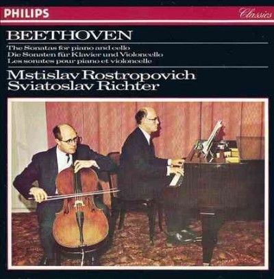 Mstisl Rostropovich - Beethoven: Sonatas For Piano &amp; Cello (Vinyl)