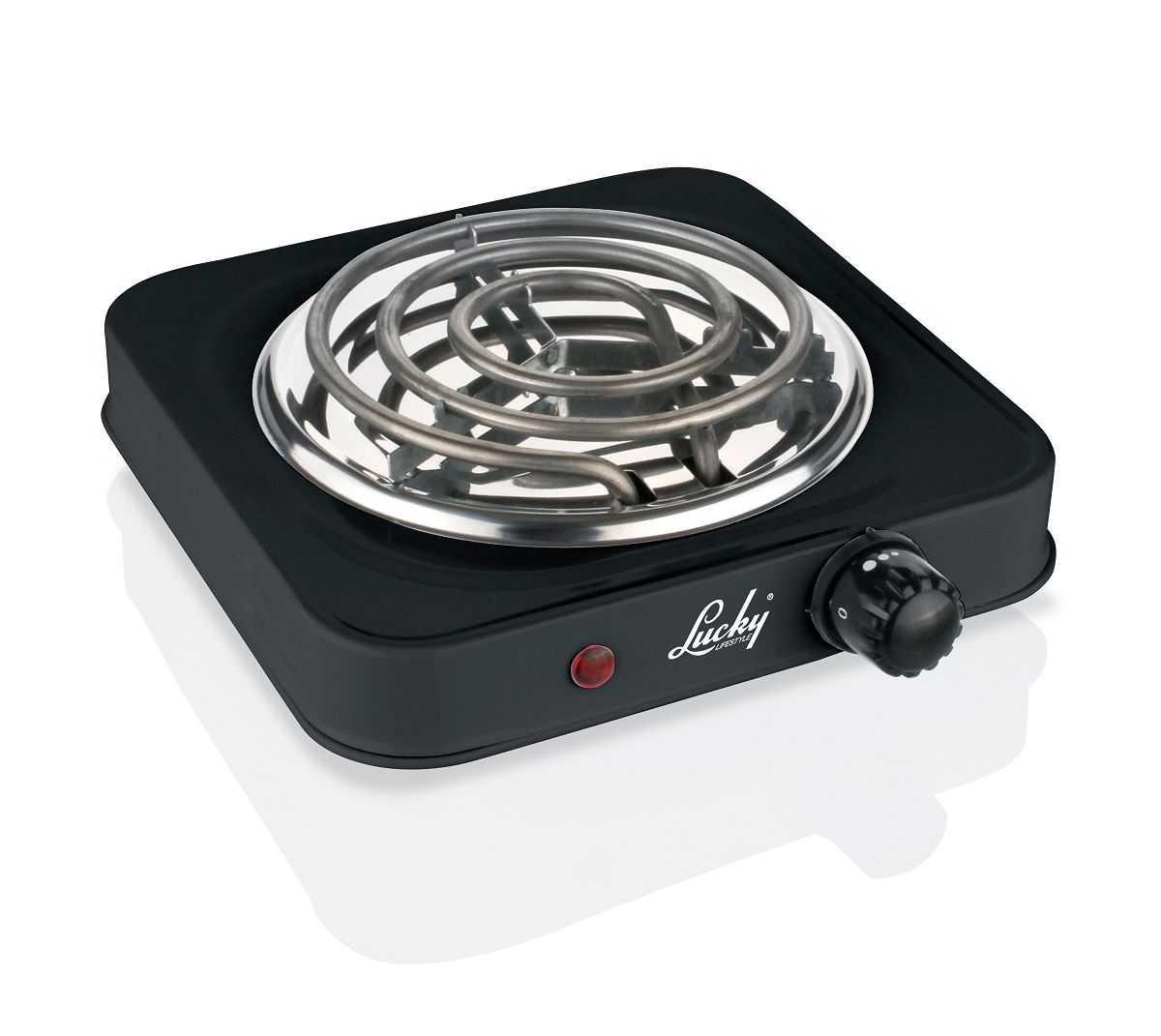 Lucky Single Hotplate Stove Black LHP11BA Buy Online in South