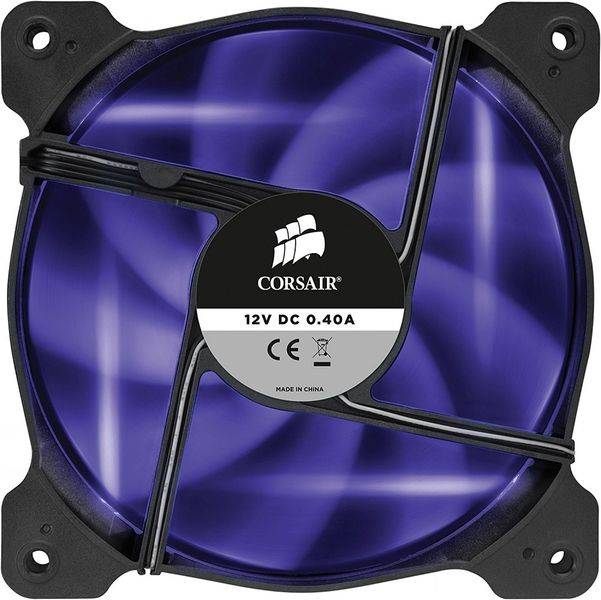 Corsair SP120 Air High Static Pressure 120mm Fan (Twin Pack) - Purple