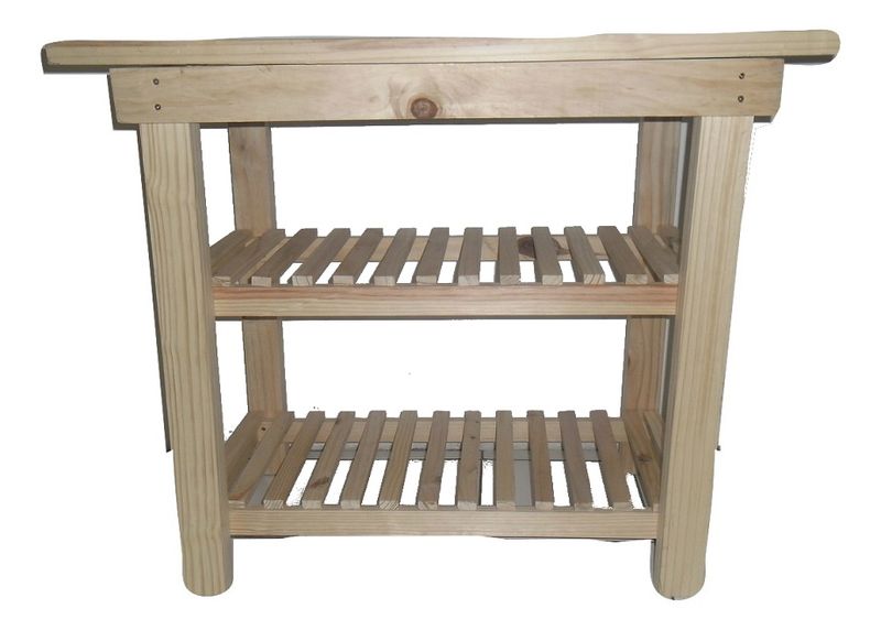 Pine Storage Table - (900mm)