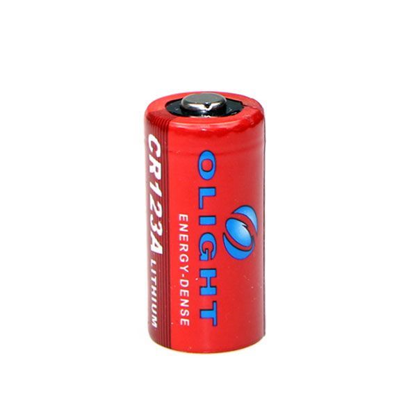 Olight CR123A Lithium 3.0V 1500mAh Non-Rechargeable Battery