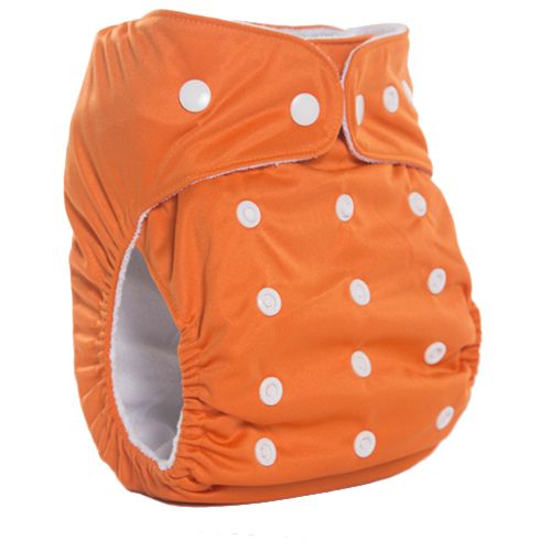 Fancypants Bamboo Washable Nappy Tangerine - One Size