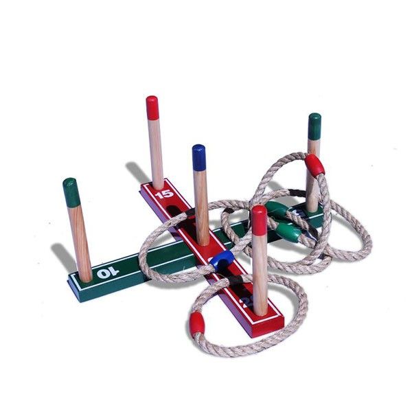 Wooden Quoits Outdoor Game