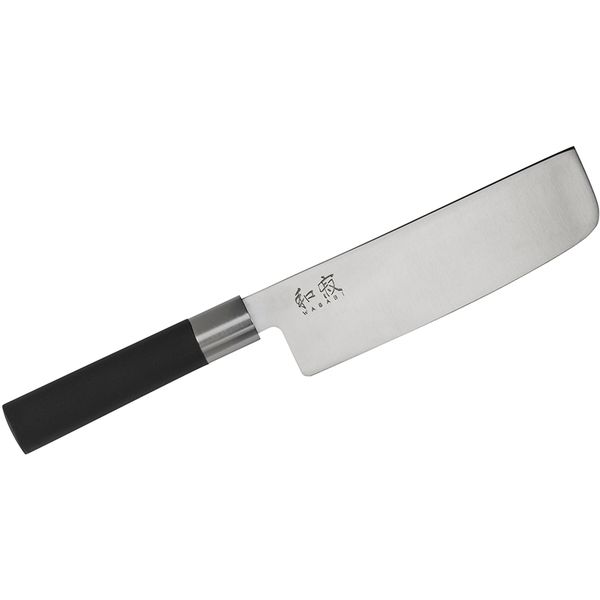 Kai Shun Wasabi Black Nakiri Knife 6.5" 16.5cm - Japanese Handcrafted