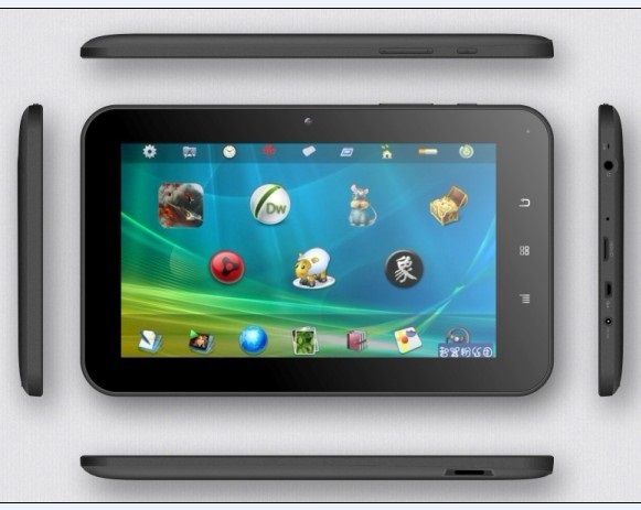 7 inch Android 4.4 Tablet, with Built in 3G, GPS, Bluetooth, Phone Calling, WiFi - Black