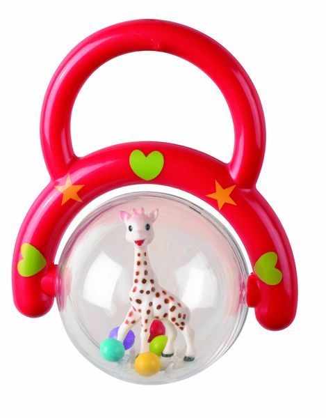 Rattle With Handle - Red image