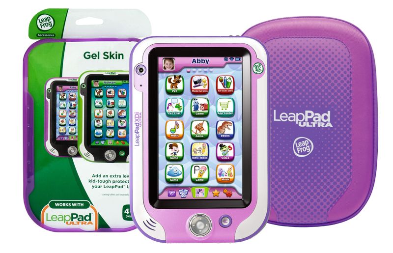 LeapPad Ultra XDi + Gel Skin + Case - Purple