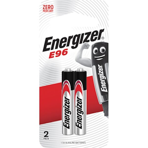 Energizer E96 Alkaline AAAA Battery Card 2